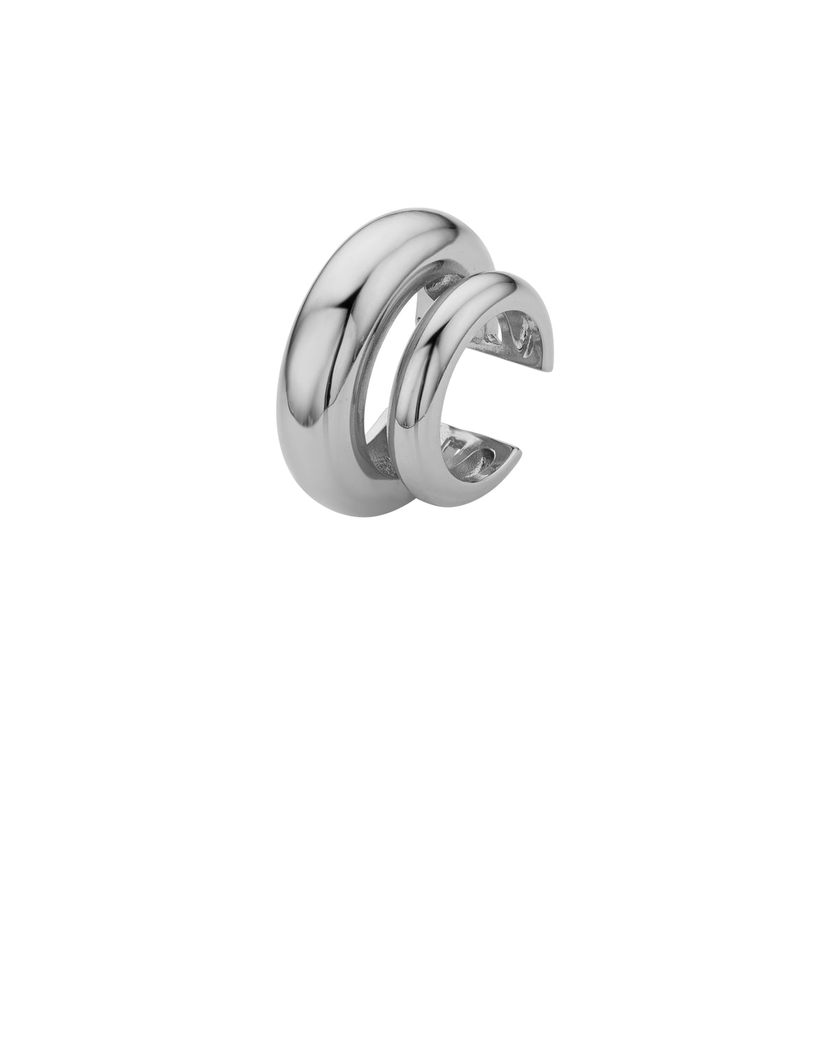 Cuff doble liso med 2 tamanos