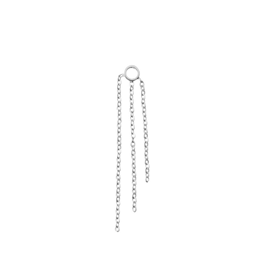 Arete 3 cadenas colgantes palladium