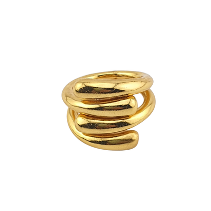 Anillo Miel en gotas