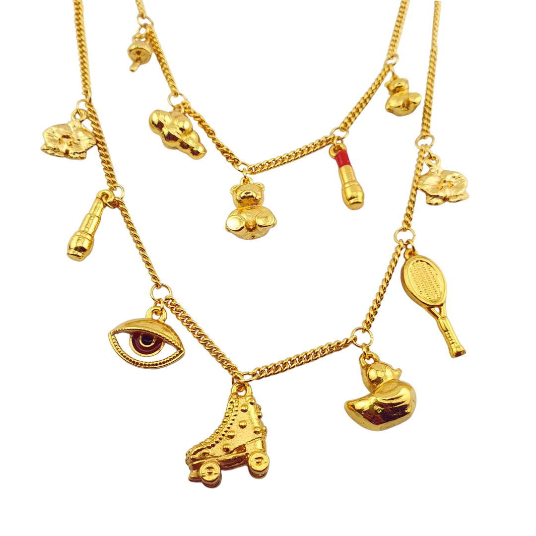 Cadena doble 12 chams