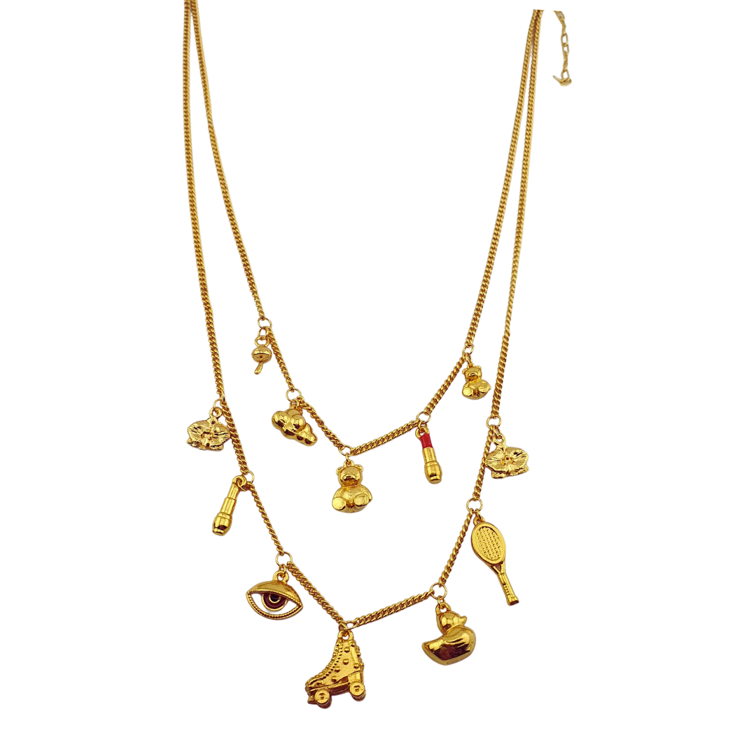 Cadena doble 12 chams