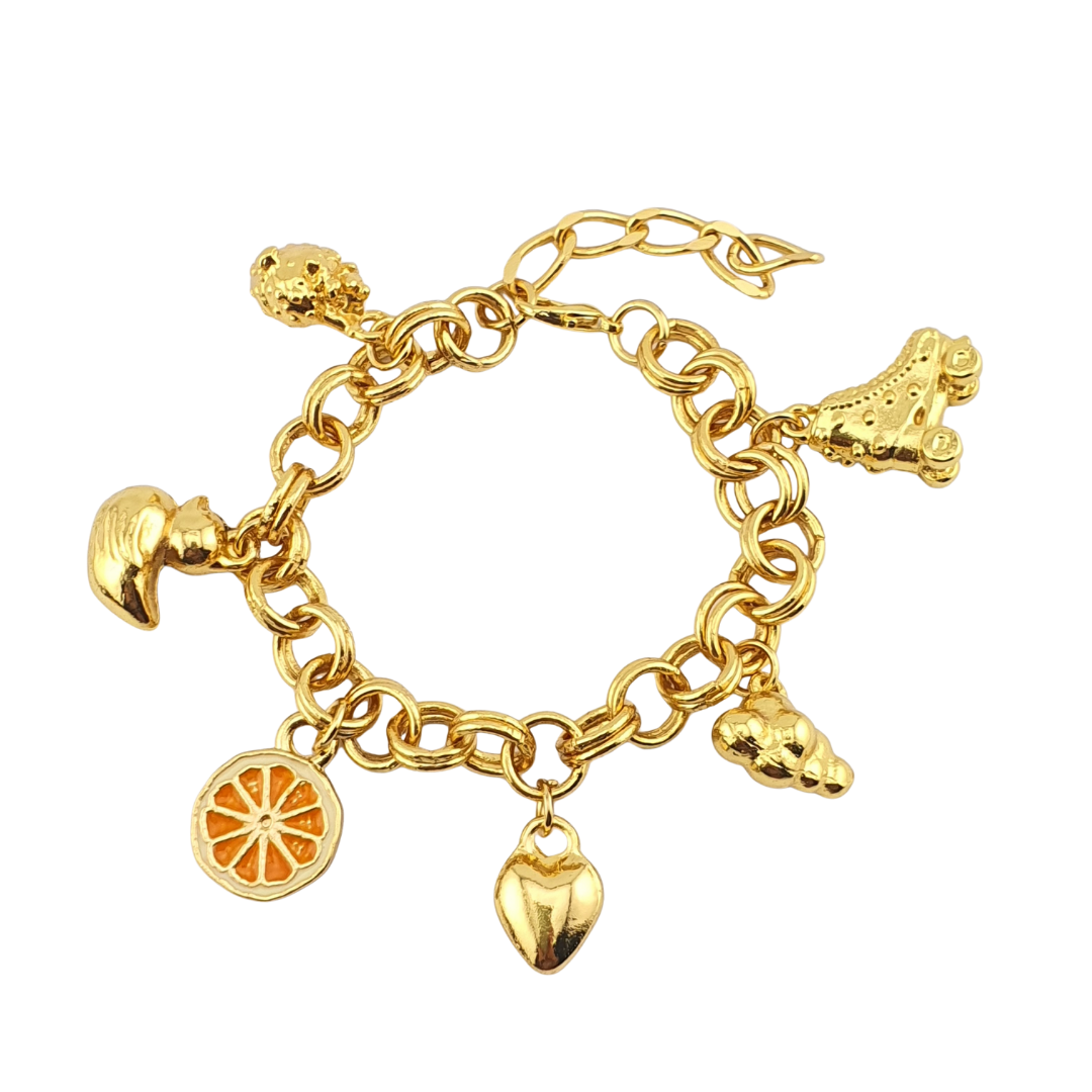 Pulsera 6 charms
