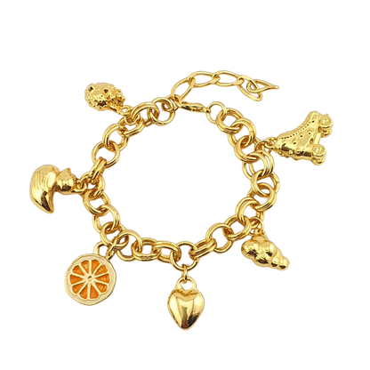Pulsera 6 charms