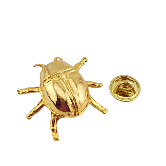 Broche Escarabajo liso.