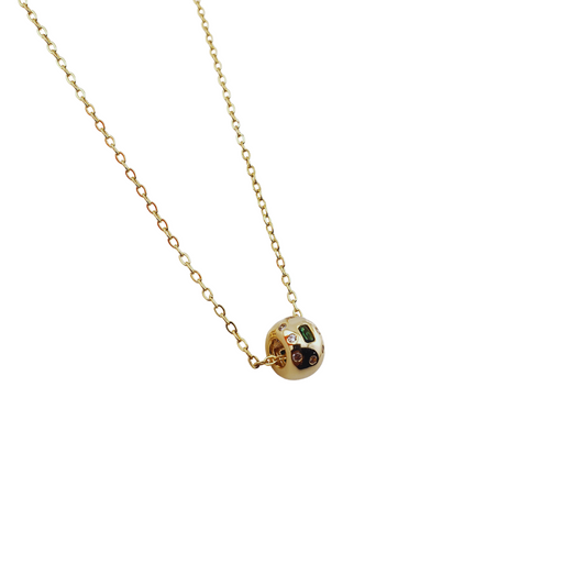 Cadena barril liso chispas baguette