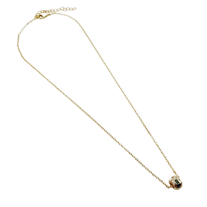Cadena barril liso chispas baguette