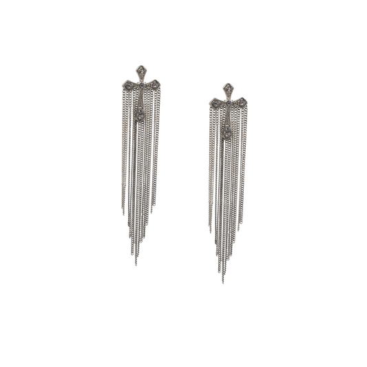 Arete Cruz circonia y cadenas