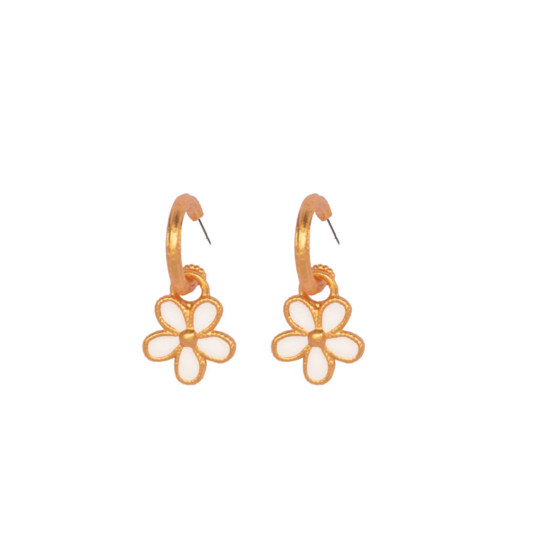 Arracada media flor