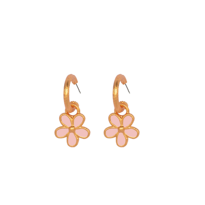 Arracada media flor