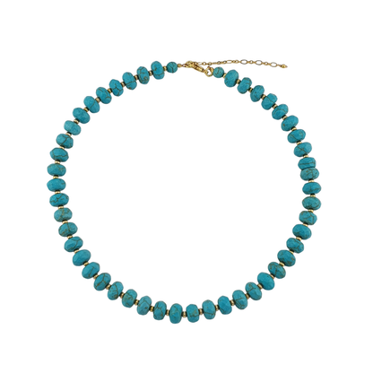 Collar amazonita suelta turquesa