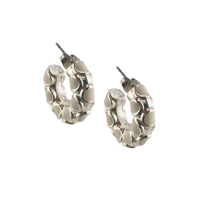 Arracada puntos enamel maxi