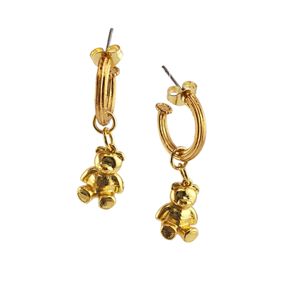 Arracada media teddy