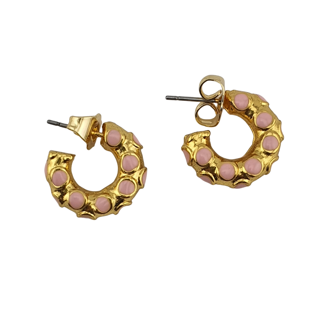 Arracada puntos enamel maxi