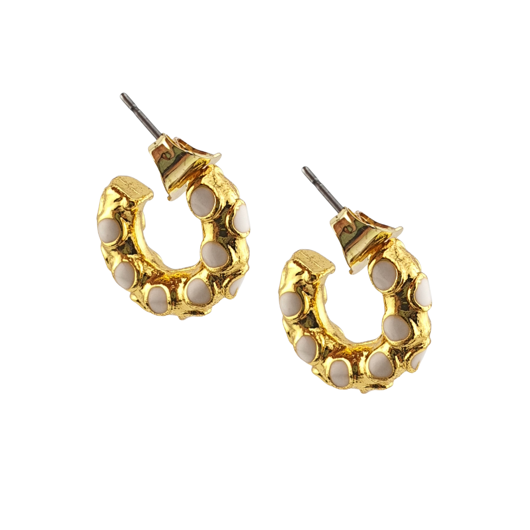 Arracada puntos enamel maxi