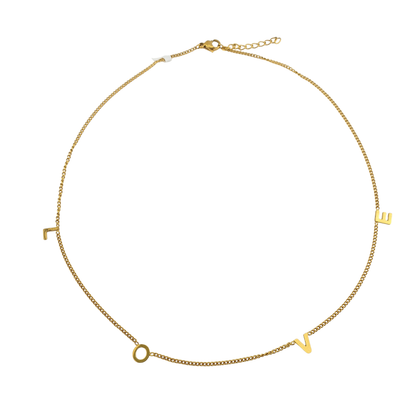 Cadena LOVE liso