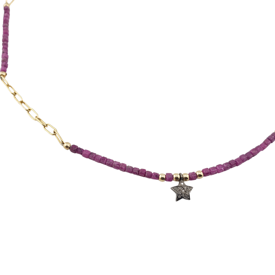 Cadena Sapphire ruby