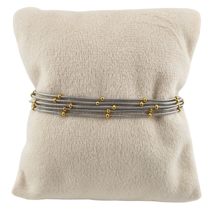 Pulsera bitono puntos.