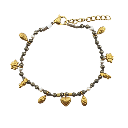 Pulsera lotto corazon oval