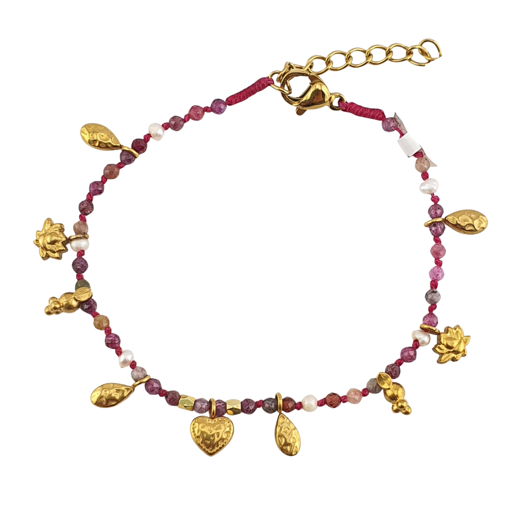 Pulsera lotto corazon oval
