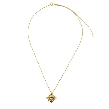 Cadena moneda romano cruz