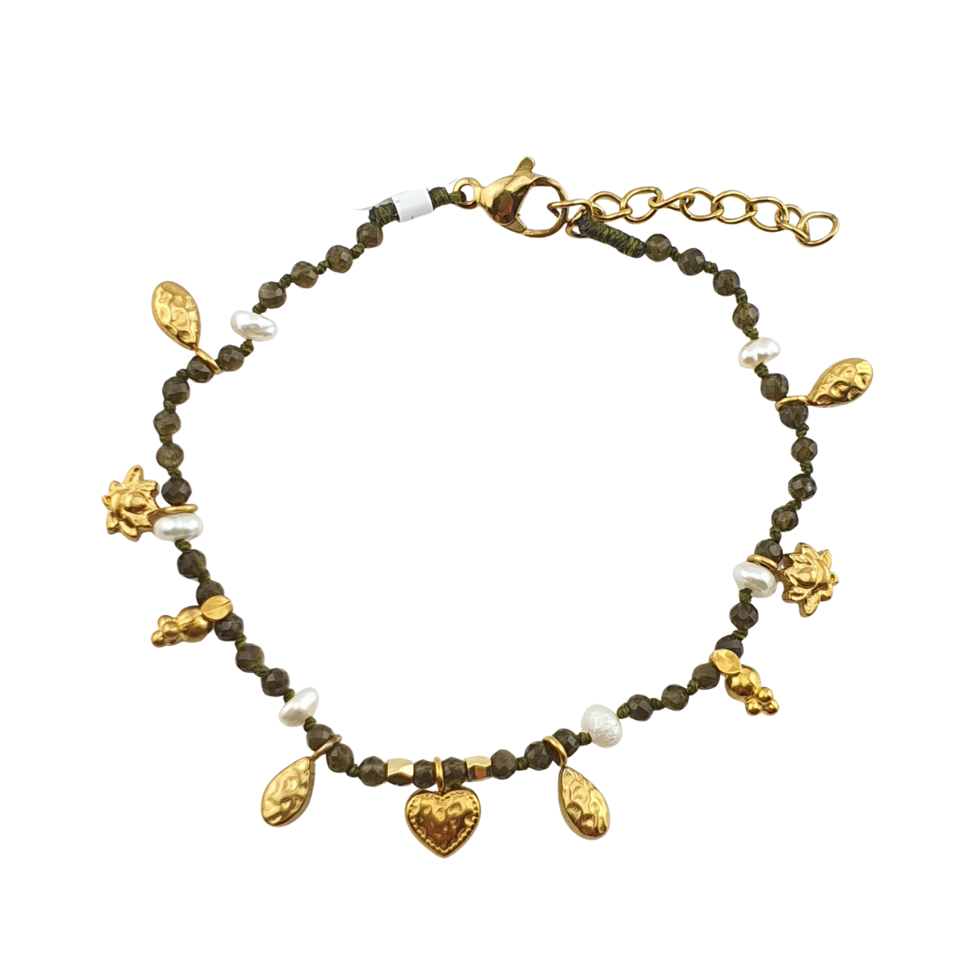 Pulsera lotto corazon oval