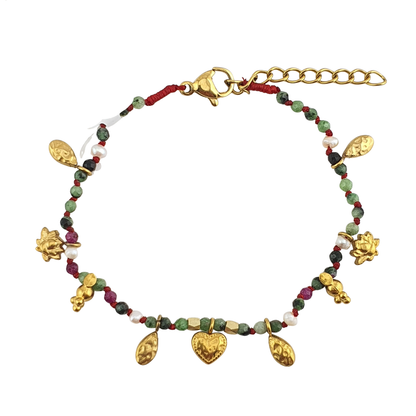 Pulsera lotto corazon oval