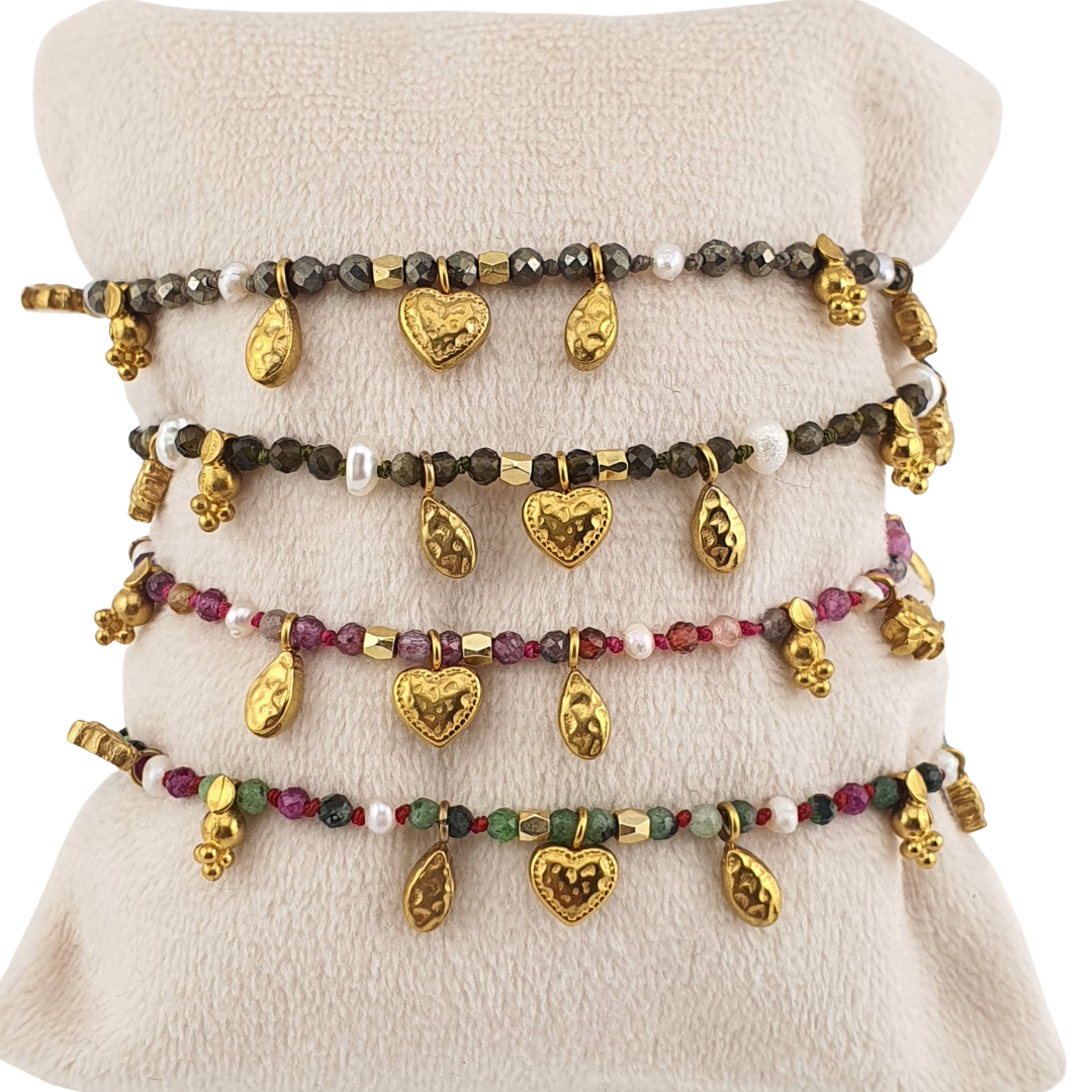 Pulsera lotto corazon oval