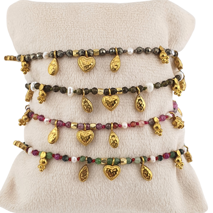 Pulsera lotto corazon oval