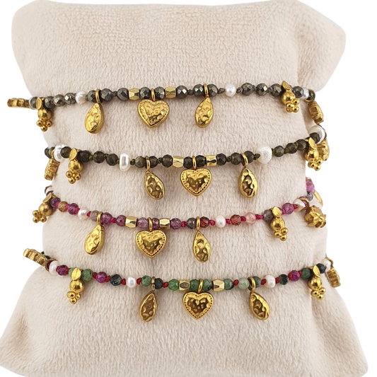 Pulsera lotto corazon oval