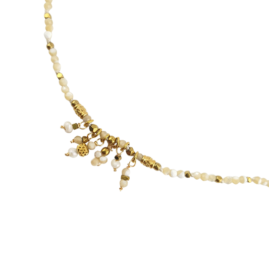 Collar cristales colgantes