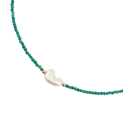 Collar esmeralda zambia