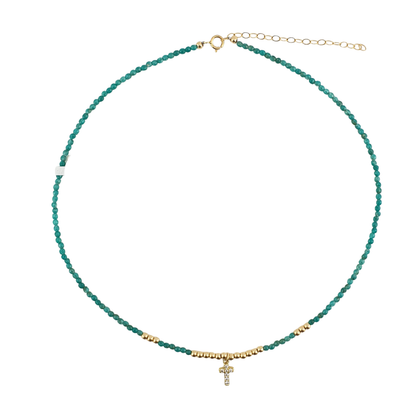 Collar esmeralda zambia