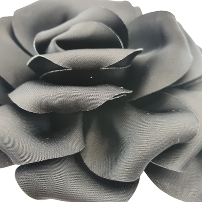 Broche Flor rosa abierta mediana