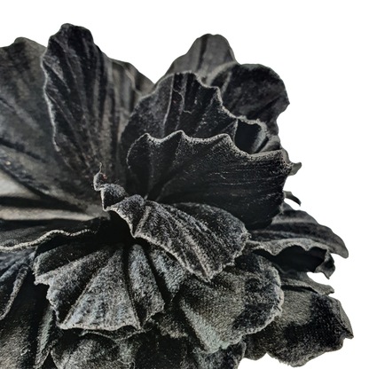 Broche Flor terciopelo