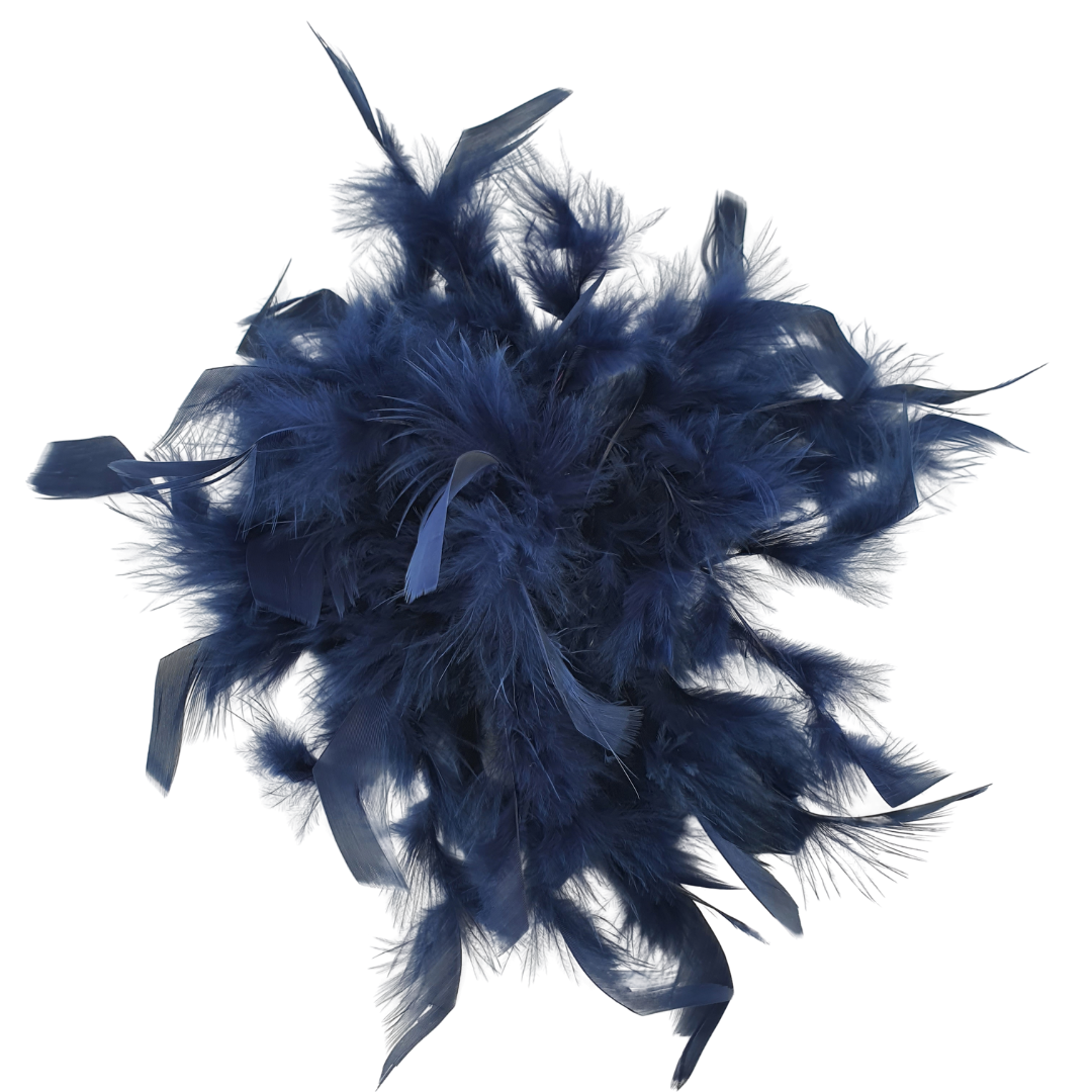 Broche Flor plumas abiertas