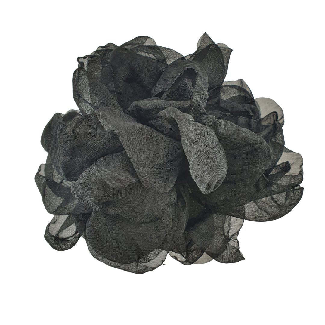 Broche Flor seda