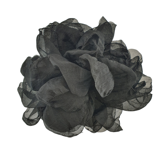 Broche Flor seda