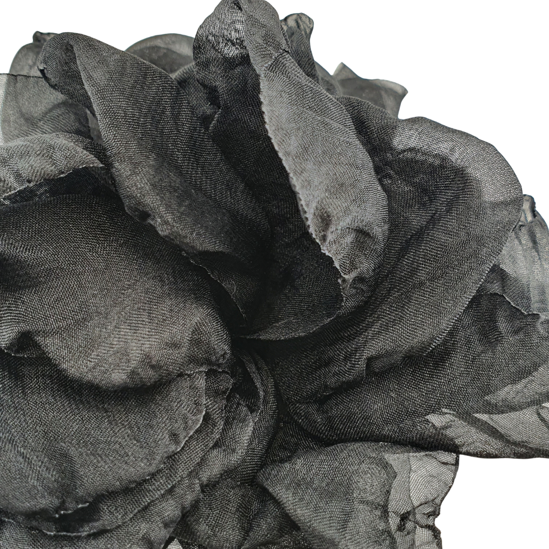 Broche Flor seda