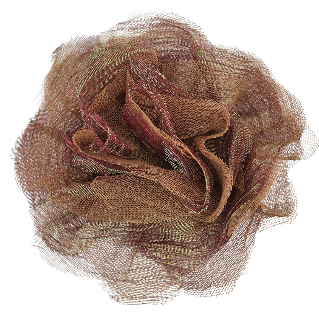 Broche Flor semi rigida