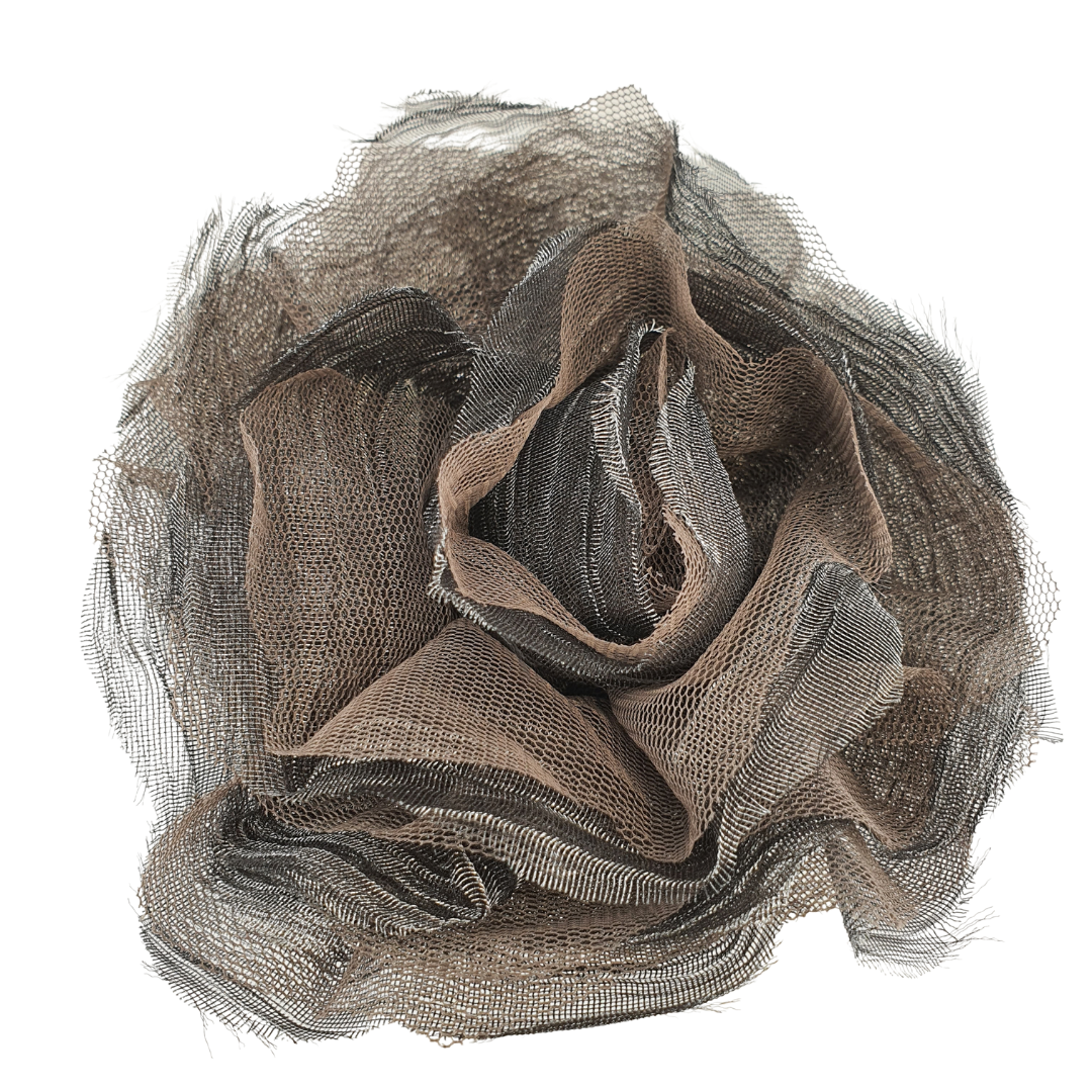 Broche Flor semi rigida