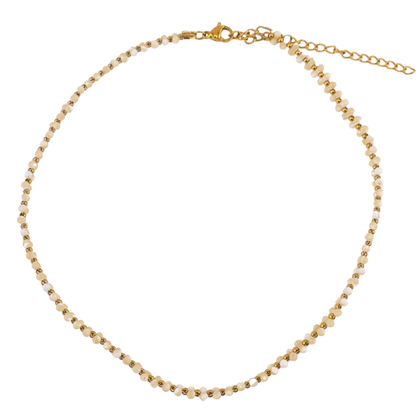 Choker doble moonstones