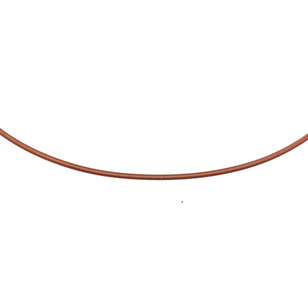 Collar gargantilla espiral suave