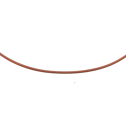 Collar gargantilla espiral suave