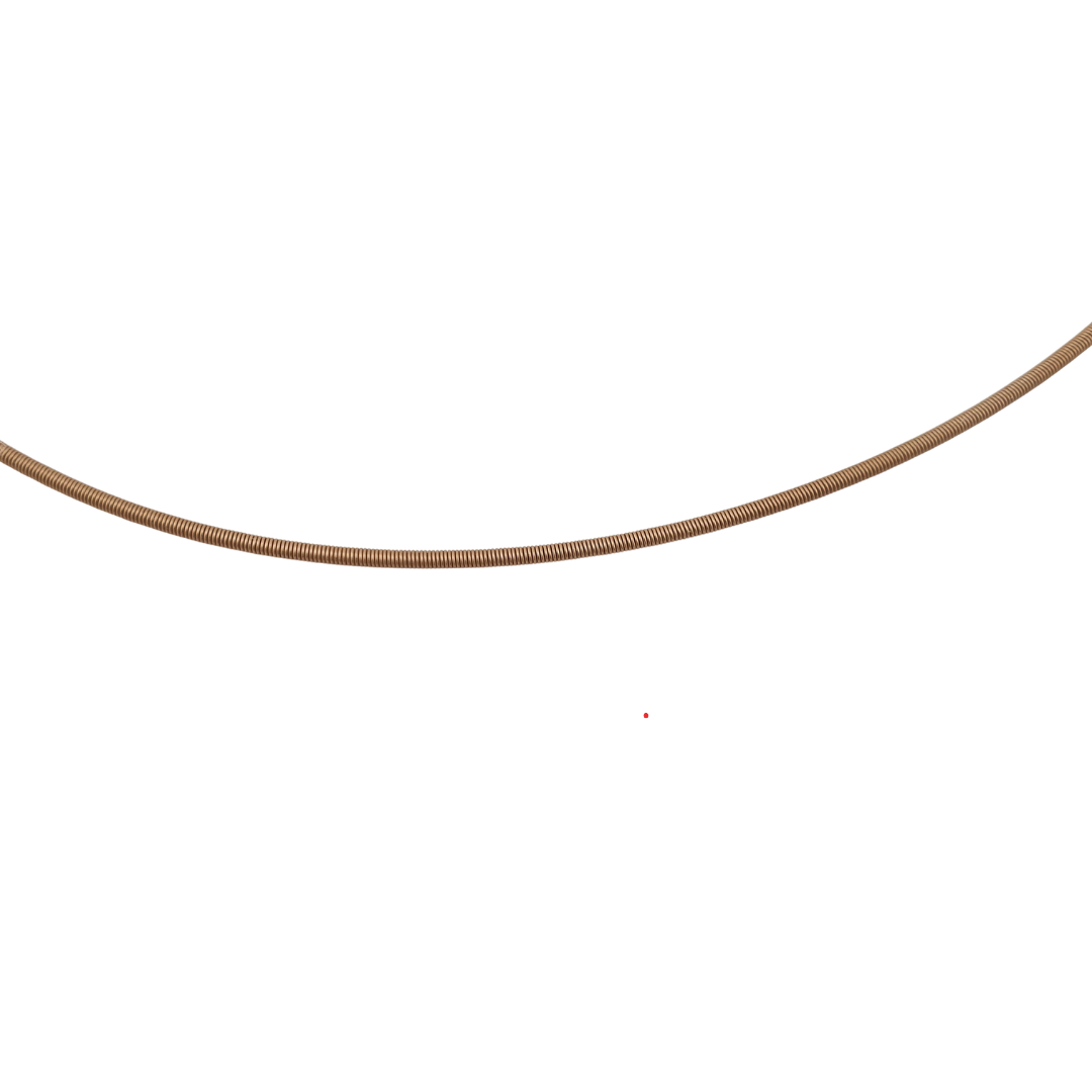 Collar gargantilla espiral suave