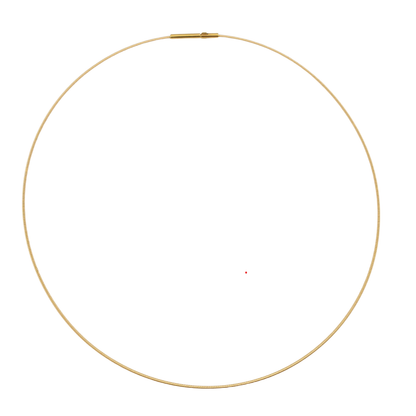 Collar gargantilla espiral suave