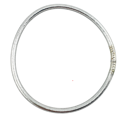 Pulsera trenzada y lisa