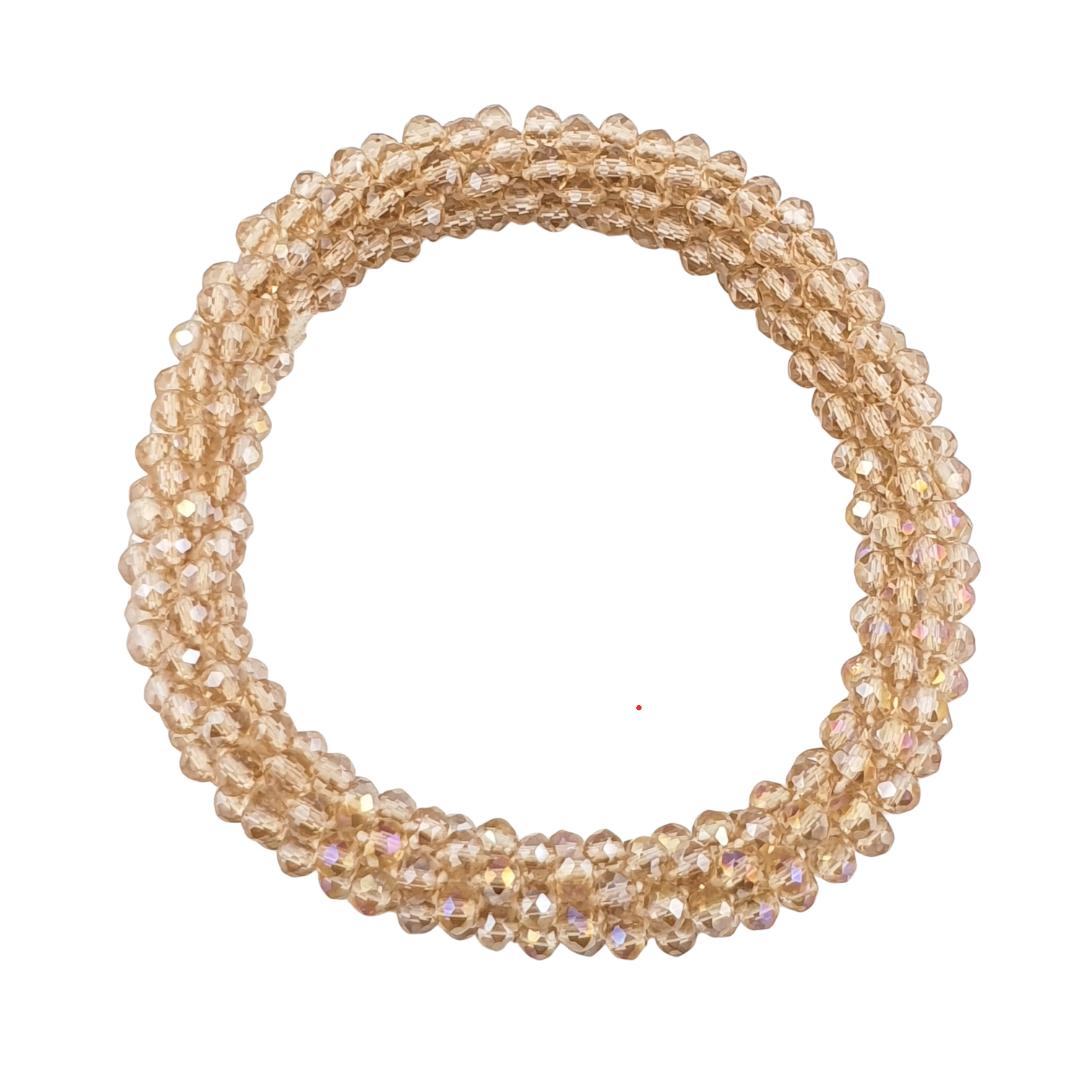 Pulsera redonda cristales checos