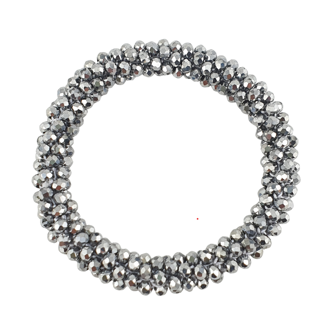 Pulsera redonda cristales checos
