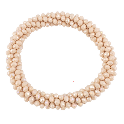 Pulsera redonda cristales checos