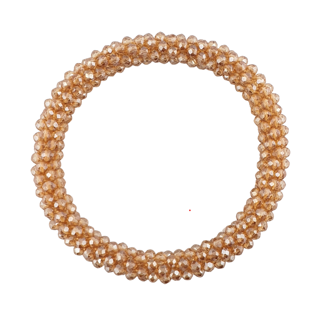 Pulsera redonda cristales checos